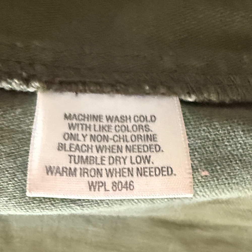 Bar III Olive Utility Jacket in 100% Cotton - Picture 15 of 15